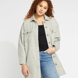 Gentle Fawn- Kyleen Shacket Heather Grey